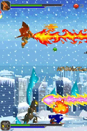 Godzilla Unleashed - Double Smash (USA) screen shot game playing